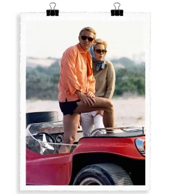 Image Republic Affiche La Galerie "McQueen Faye Dunaway" 56 x 76 cm* Affiches & Tableaux