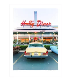 Image Republic Affiche The Vision Awol 024 - The holly Diner 30 x 40 cm* Affiches & Tableaux