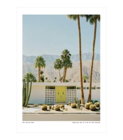 Image Republic Affiche The Vision Awol 014 - The yellow door 30 x 40 cm* Affiches & Tableaux