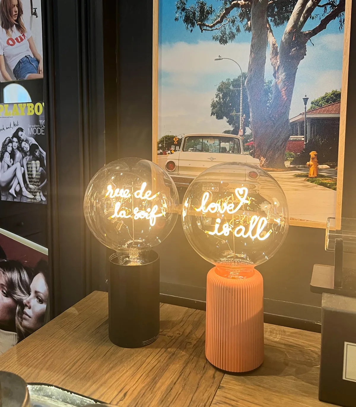 Elements Lighting Ampoule "Rue De La Soif" MITB Portable* Luminaires