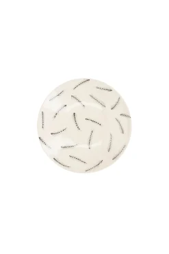 Three Seven Assiette creuse en céramique "Grandes plumes"* Assiettes & Plats