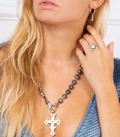 Pascale Monvoisin Bague Gaia Labradorite*Femme Bagues