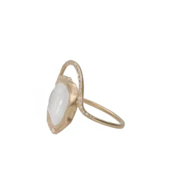 Pascale Monvoisin Bague Gaia Moonstone*Femme Bagues
