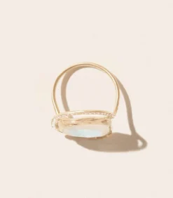 Pascale Monvoisin Bague Gaia Moonstone*Femme Bagues