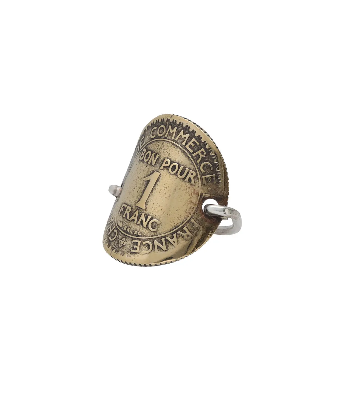 lucieblanche Bague Make Money With Money Chambre de Commerce*Homme Bijoux