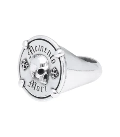 Corpus Christi Bague Memento Mori en argent*Femme Bagues