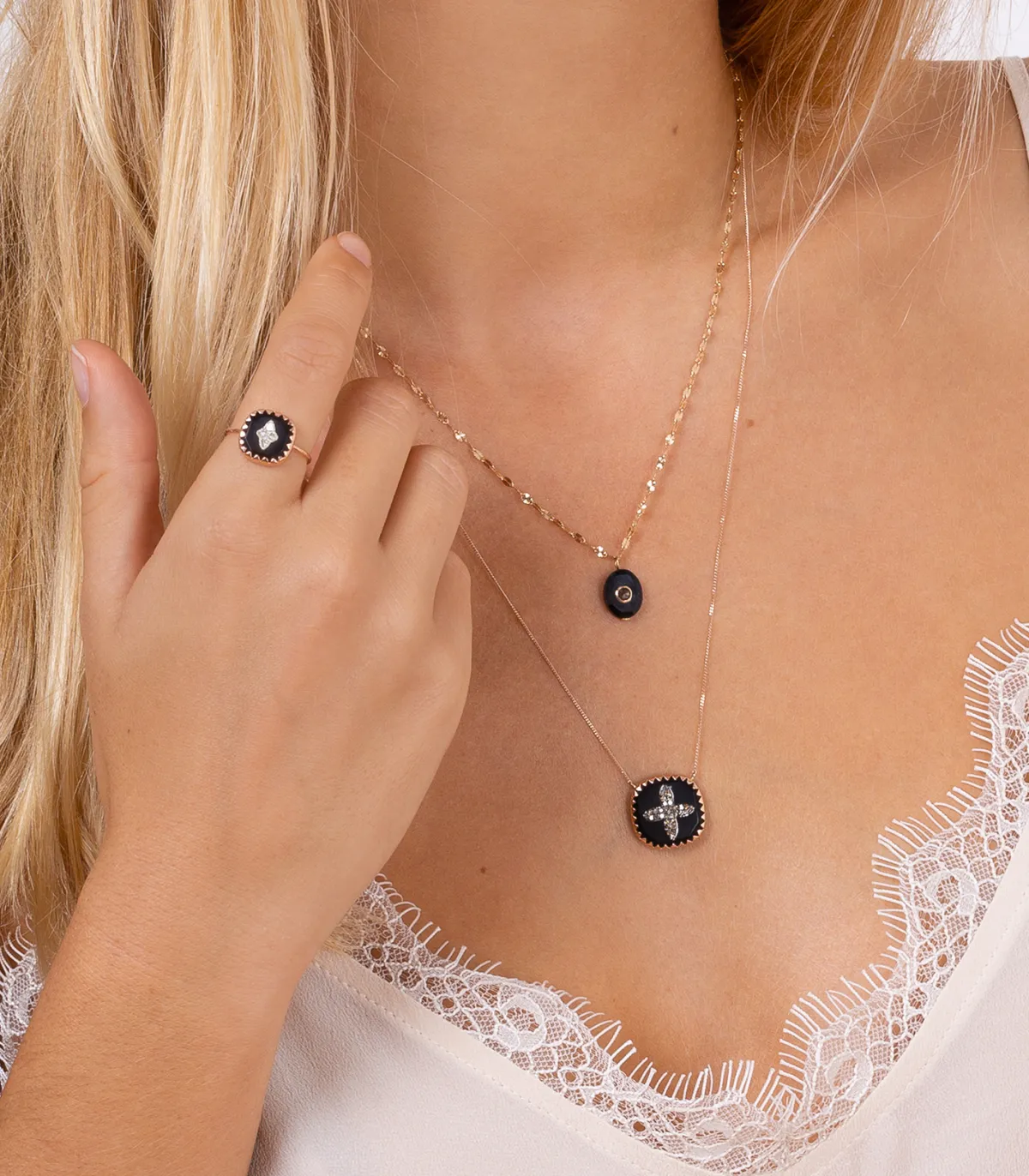 Pascale Monvoisin Bague Pierrot et diamants*Femme Bagues