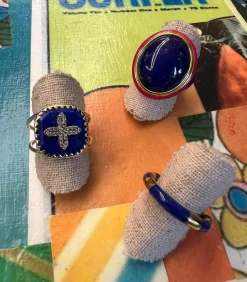 Aurélie Bidermann Bague tabarin Lapis lazuli*Femme Bagues