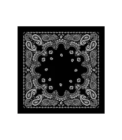 destin Bandana Black 59 x 59 cm*Femme Écharpes & Étoles|Écharpes & Étoles