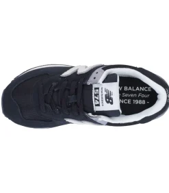 New Balance Baskets 574 Black Grey*Femme Baskets