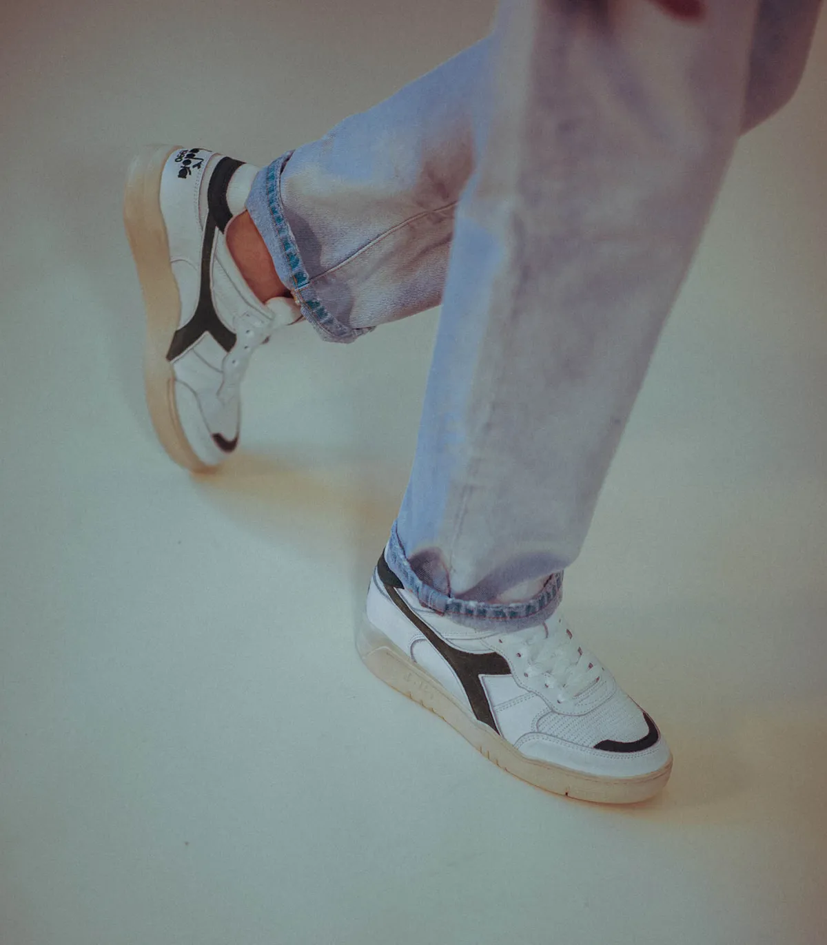 Diadora Baskets B.560 Used*Homme Baskets|Diadora