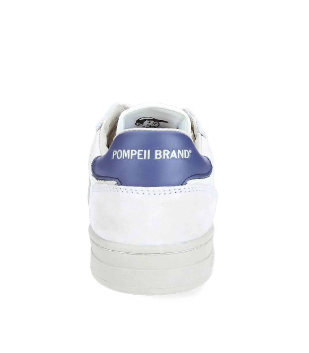 Pompeii Brand Baskets Elan Cuir Ecru Jeans*Femme Baskets