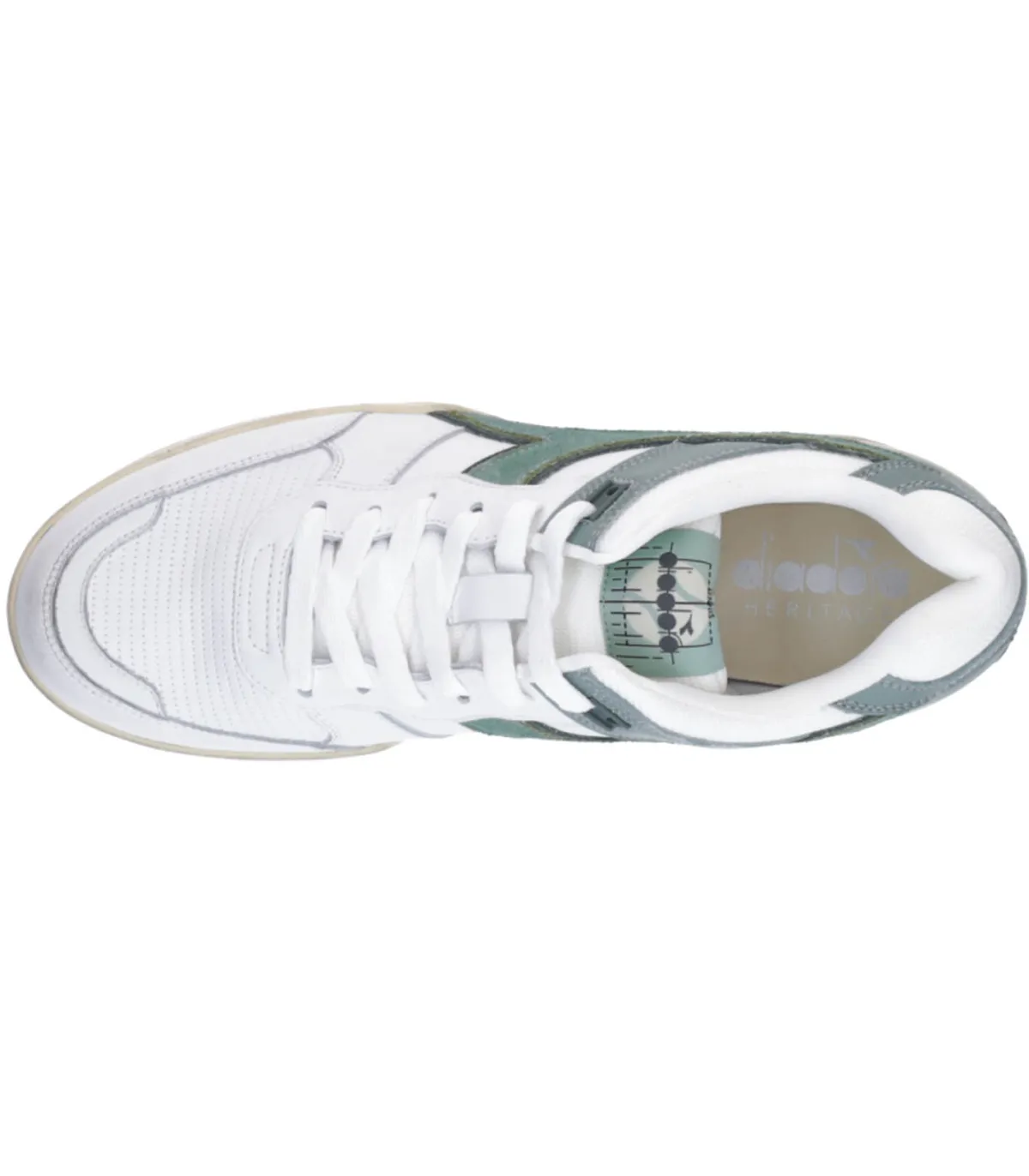 Diadora Baskets Homme B.560 Vert Iceberg*Homme Baskets|Diadora