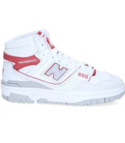 New Balance Baskets Montantes 650 Blanc avec Astro Dust et Angora*Femme Baskets