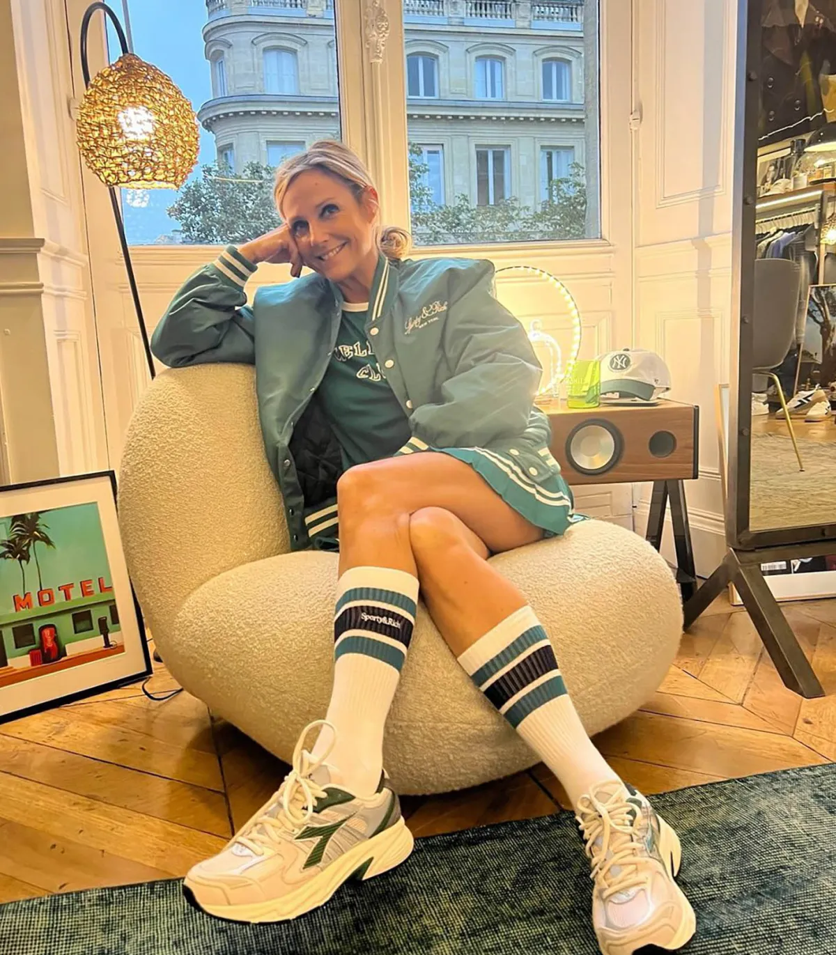 Diadora Baskets Mythos Star Gris Clair/Métallique*Femme Baskets|Baskets