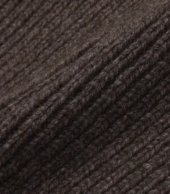 Sporty & Rich Bonnet en Laine SRC Hickory/White*Femme Chapeaux, Bonnets & Casquettes|Chapeaux, Bonnets & Casquettes