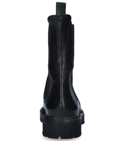 King Tartufoli Boots chelsea Monastero en cuir Kaki*Femme Boots & Bottines