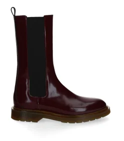 Roseanna Boots en cuir Tilda Cerise noire*Femme Boots & Bottines