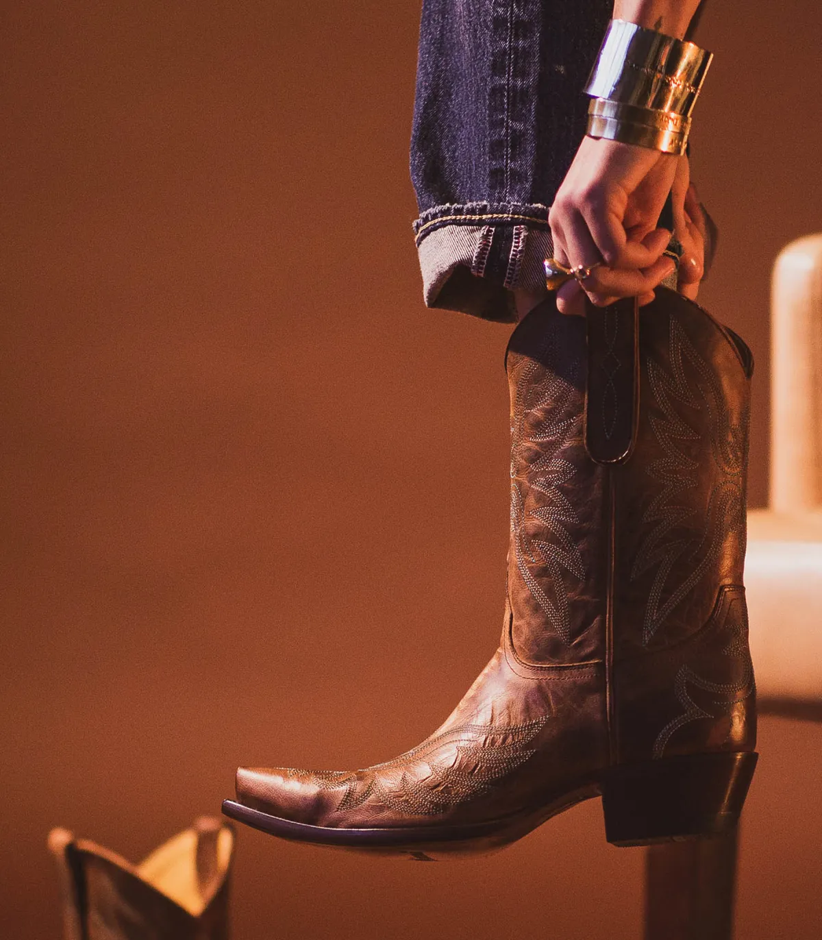 Mexicana Boots Santiag Mex 10 Perro Loco Rust*Femme Boots & Bottines|Mexicana