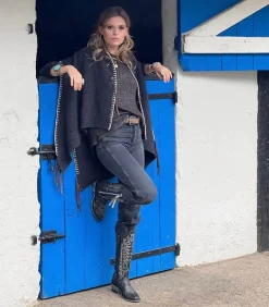 Mexicana Boots Santiag Razz 13 Crack Black*Femme Boots & Bottines|Mexicana