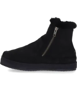 laidback london Boots Setsu Crochet Black Suede*Femme Boots & Bottines