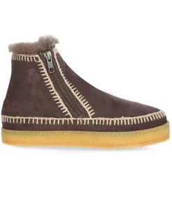 laidback london Boots Setsu Crochet Crepe Suede*Femme Boots & Bottines