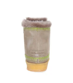 laidback london Boots Setsu Crochet Otter Suede Lime*Femme Boots & Bottines