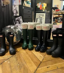 Hunter Bottes Original Tall Green*Femme Boots & Bottines