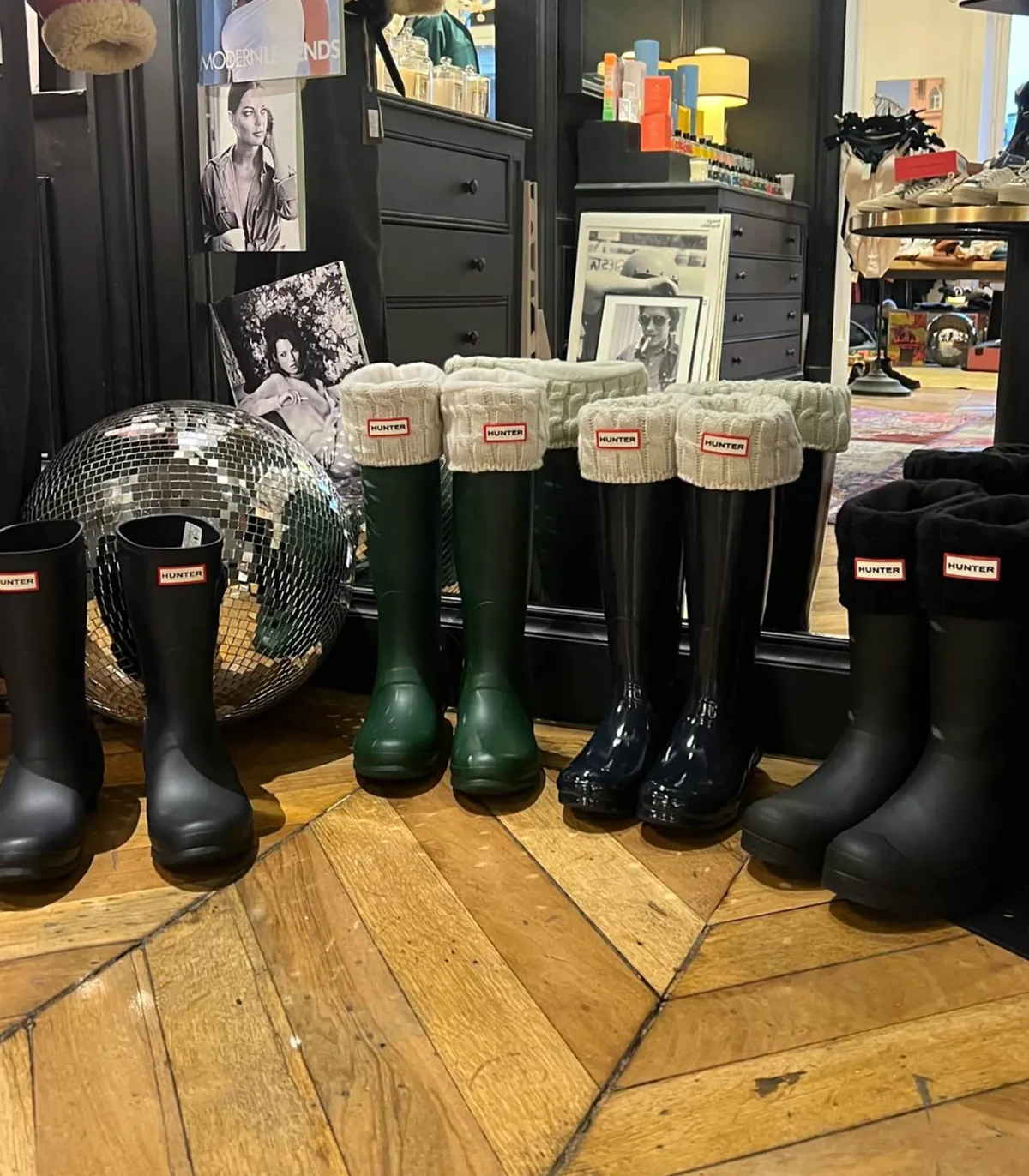 Hunter Bottes Original Tall Green*Femme Boots & Bottines