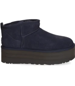 UGG® Bottines Classic Ultra Mini Plateforme Daim*Femme Boots & Bottines|Ugg®