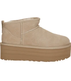 UGG® Bottines Classic Ultra Mini Plateforme Daim*Femme Boots & Bottines|Ugg®