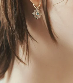 Pascale Monvoisin Boucle d'oreille Bettina Topaz*Femme Boucles D'Oreilles