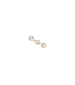 Stone Paris Boucle d'oreille charmante or jaune*Femme Boucles D'Oreilles