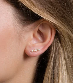 Stone Paris Boucle d'oreille charmante or jaune*Femme Boucles D'Oreilles