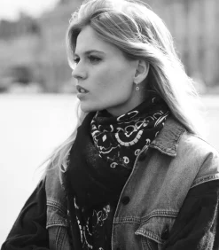 And... Paris Boucle d'oreille Créole Or jaune et Fer à cheval en Diamants*Femme Boucles D'Oreilles|And... Paris