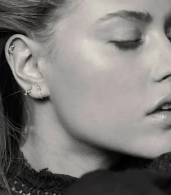 Stone Paris Boucle d'oreille Nude Or Jaune & Diamants*Femme Boucles D'Oreilles