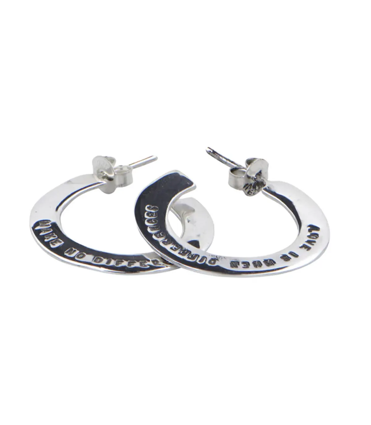 Serge Thoraval Boucles d'oreilles "Love is"*Femme Boucles D'Oreilles