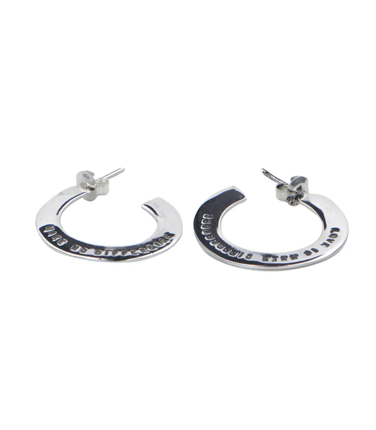 Serge Thoraval Boucles d'oreilles "Love is"*Femme Boucles D'Oreilles