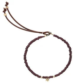 Catherine Michiels Bracelet Mimi Aubergine*Femme Bracelets