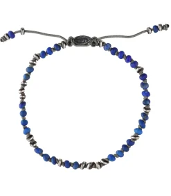 M.Cohen by Maor Bracelet Templar Jointed à perles de pierres et d'argent*Homme Bijoux