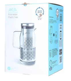 Cookut Carafe en Verre et Inox Filtrante* Ustensiles & Accessoires