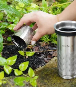 Cookut Carafe en Verre et Inox Filtrante* Ustensiles & Accessoires