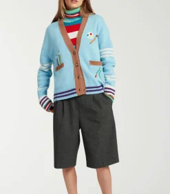 Mira Mikati Cardigan Scolaire brodé*Femme Mailles & Sweats