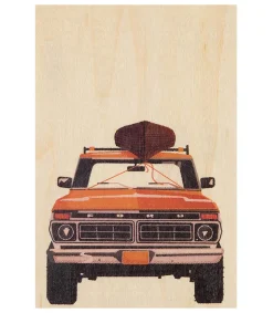 Woodhi Carte postale en bois Travel Pick up* Cartes Postales