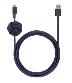 Native Union Câble de charge avec nœud marin - Night Cable* Accessoires Smartphone