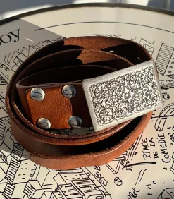 Campomaggi Ceinture cuir boucle rectangulaire*Femme Ceintures