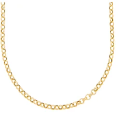 Feidt Paris Chaîne en jaune Jaseron 50 cm*Femme Colliers