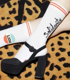 Bella Freud Chaussettes Lion en coton*Femme Lingerie