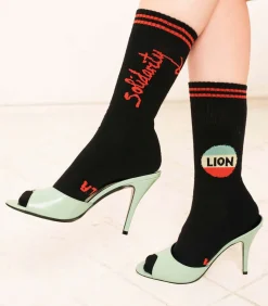 Bella Freud Chaussettes Lion en coton*Femme Lingerie|Sous-Vêtements
