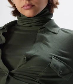 Majestic Filatures Chemise Anna Manches Longues Forest*Femme Hauts